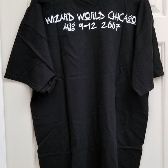 🆕️ Vintage Batman The Dark Knight Wizard World Chicago 2007 exclusive t-shirt - Picture 2 of 3